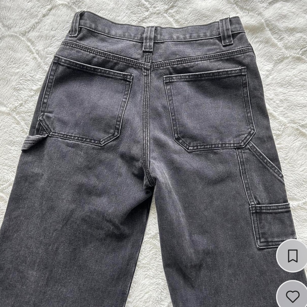 Brandy Melville/ Black cargo jean/ barely warn/ one size fits all